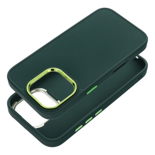 Puzdro Frame TPU Xiaomi Redmi 13C/Poco C65 - zelené