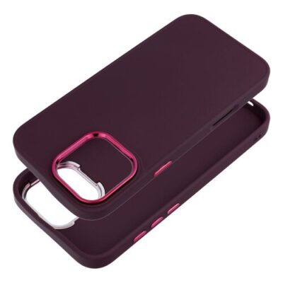 Puzdro Frame TPU Xiaomi Redmi 13C/Poco C65 - fialové