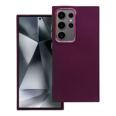 Puzdro Frame TPU Samsung Galaxy S24 Ultra - fialov&eacute;