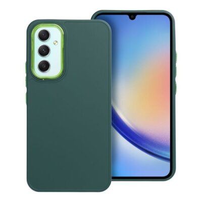 Puzdro Frame TPU Samsung Galaxy A54 5G - zelené