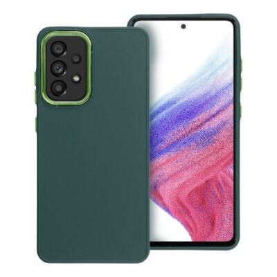 Puzdro Frame TPU Samsung Galaxy A52 5G/A52 4G/A52s 5G - zelené