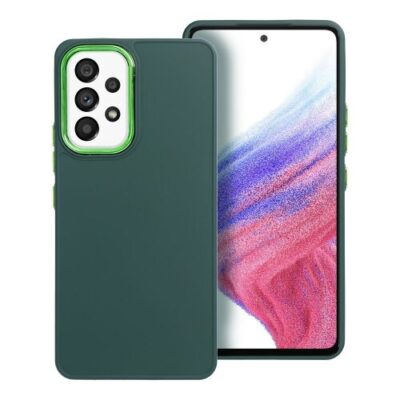 Puzdro Frame TPU Samsung Galaxy A53 5G - zelené