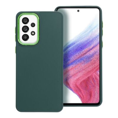 Puzdro Frame TPU Samsung Galaxy A33 5G - zelené