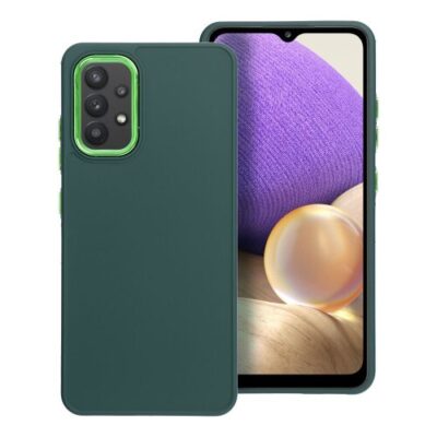 Puzdro Frame TPU Samsung Galaxy A32 4G - zelen&eacute;