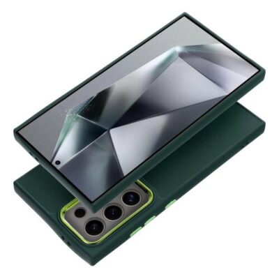 Puzdro Frame TPU Samsung Galaxy A14 4G/A14 5G - zelen&eacute;