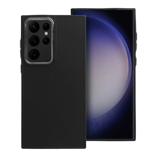 Puzdro Frame TPU Samsung Galaxy S23 Ultra - čierne