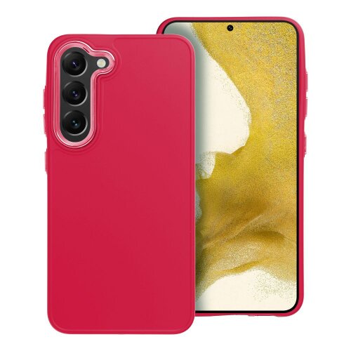 Puzdro Frame TPU Samsung Galaxy S23 5G - červené