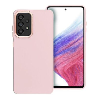 Puzdro Frame TPU Samsung Galaxy A52 5G/A52 4G/A52s 5G - ružové