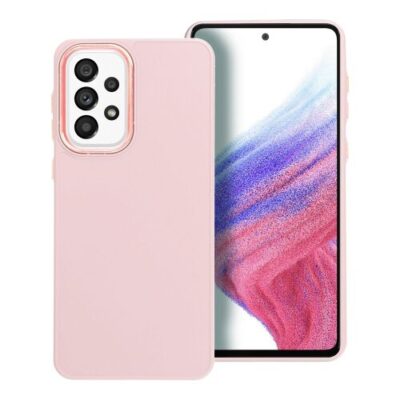 Puzdro Frame TPU Samsung Galaxy A33 5G - ružov&eacute;