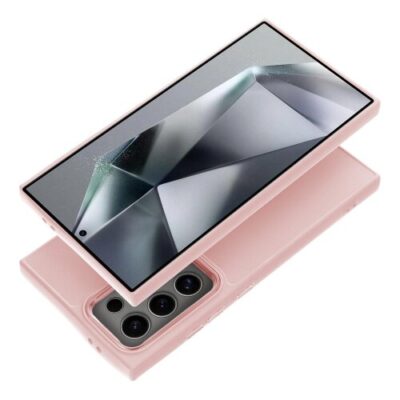 Puzdro Frame TPU Samsung Galaxy A14 4G/A14 5G - ružov&eacute;