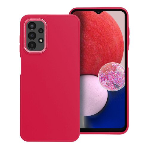 Puzdro Frame TPU Samsung Galaxy A13 5G/A04s - červené