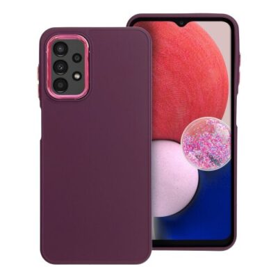 Puzdro Frame TPU Samsung Galaxy A13 4G - fialov&eacute;