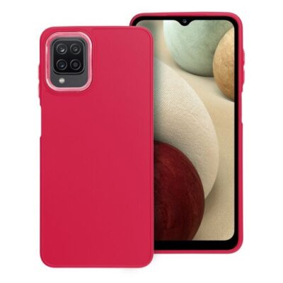 Puzdro Frame TPU Samsung Galaxy A12/M12 - červené