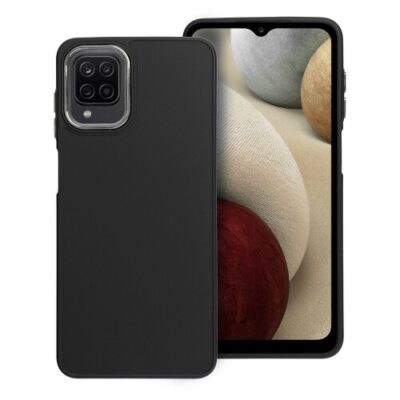 Puzdro Frame TPU Samsung Galaxy A12/M12 - čierne