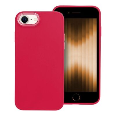 Puzdro Frame TPU iPhone 7/8/SE 2020/SE 2022 - červené