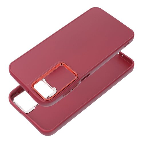 Puzdro Frame TPU Samsung Galaxy A36 5G - červené