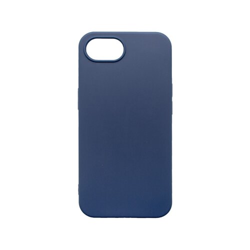 mobilNET silikónové puzdro iPhone 16e, tm. modré (Matt)