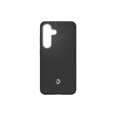 GP-FPS936PGA Samsung by Spigen Enzo Aramid Magnetick&yacute; Kryt pro Galaxy S25+ Black Silver