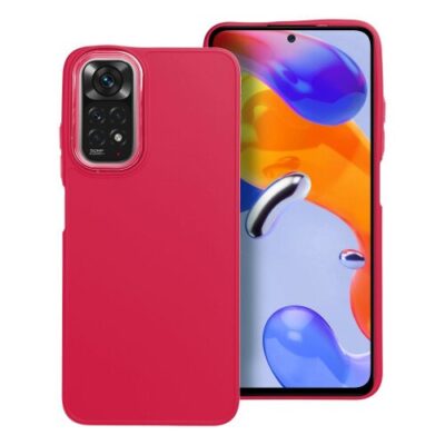 Puzdro Frame TPU Xiaomi Redmi Note 11/11S - červené