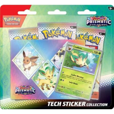 Pokémon TCG: SV8.5 Prismatic Evolutions - Tech Sticker Collection