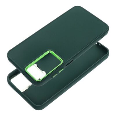 Puzdro Frame TPU Xiaomi Redmi Note 14 Pro 4G - zelen&eacute;