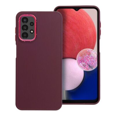 Puzdro Frame TPU Samsung Galaxy A13 5G/A04s - fialov&eacute;