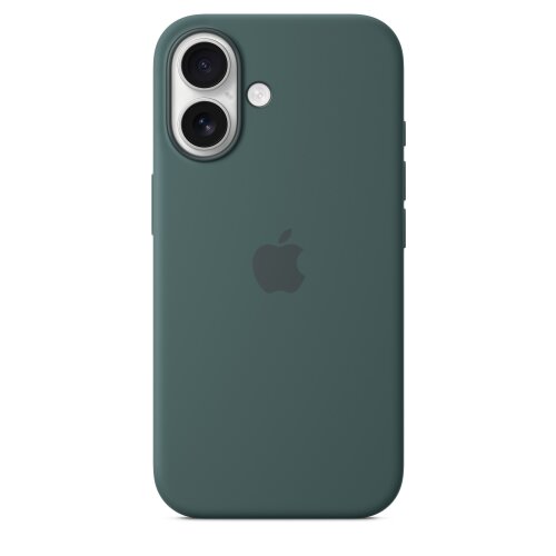 MYY83ZM/A Apple Silikonový Kryt vč. Magsafe pro iPhone 16 Lake Green