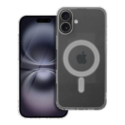 Puzdro Magsafe Clear, s ochranou na fotoapar&aacute;t iPhone 16 Plus - transparentn&eacute;