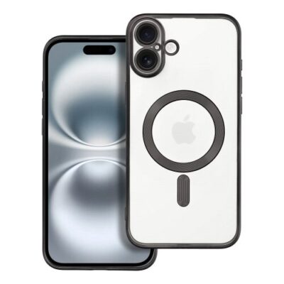 Puzdro Magsafe Shine iPhone 16 Plus - čierne