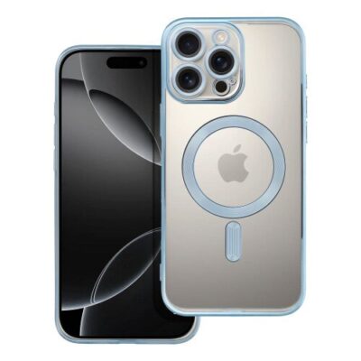 Puzdro Magsafe Shine iPhone 16 Pro Max - modr&eacute;