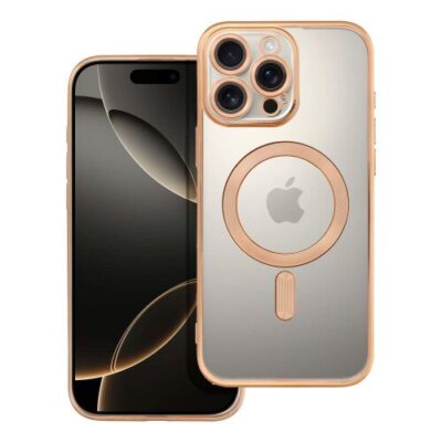 Puzdro Magsafe Shine iPhone 16 Pro Max - zlat&eacute;