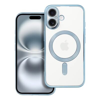 Puzdro Magsafe Shine iPhone 16 - modré