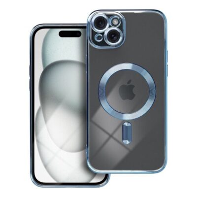 Puzdro Magsafe Shine iPhone 15 Plus - modré