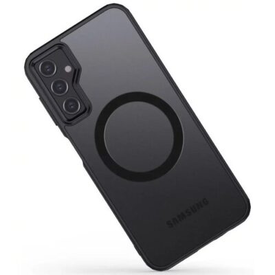 Puzdro Tech-Protect Magsafe Magmat Samsung Galaxy A35, matn&eacute; - čierne